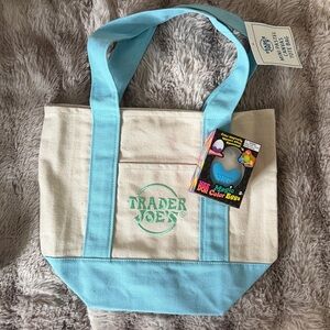 Trader Joe’s pastel mini tote AND Easter Needoh!
